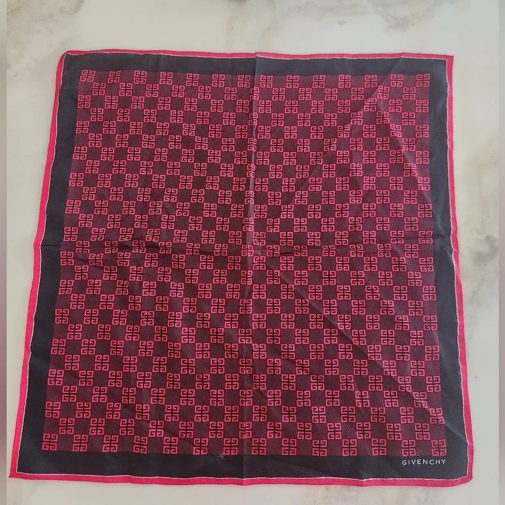 Set Of 2 Givenchy Scarves. Keep One & Sell One! Or Gift One! Holidays Are Coming - Picture 9 of 15